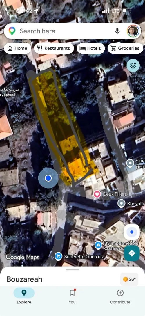 Vente Terrain Alger Bouzareah