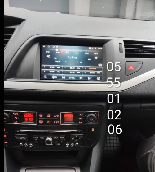 ECRA/RADIO C5/3008/C3/5008/DS3/308