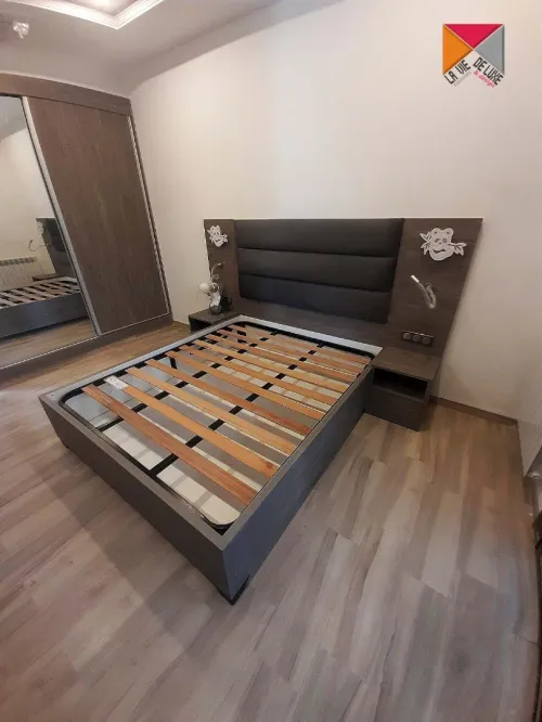 Chambre a coucher aménagée sur mesure      ****     Bien être utile      ****