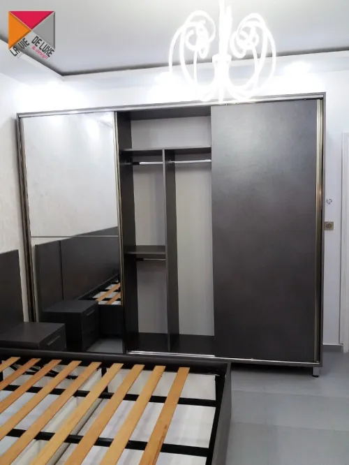 Chambre a coucher aménagée sur mesure      ****     Bien être utile      ****