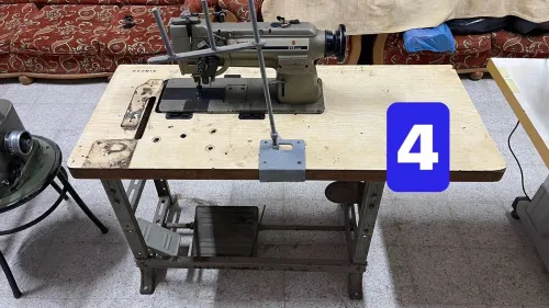 Machine usine chaussures 