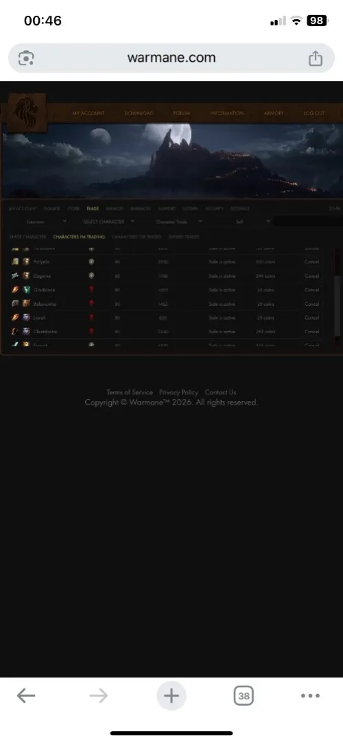 Warmane wow compte
