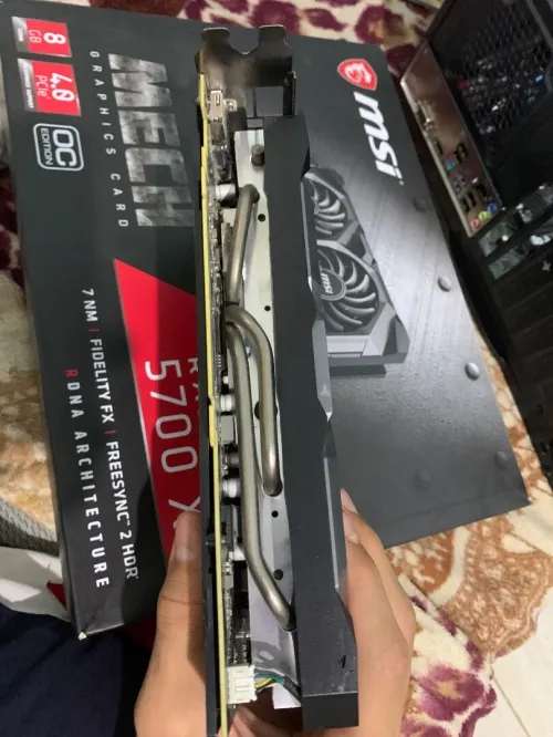 Msi rx 5700xt oc édition avec la boite 
