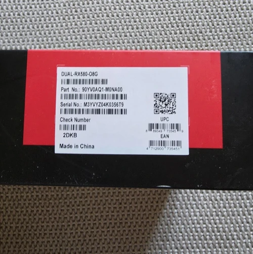 Rx 580 Asus 8gb