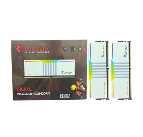 MAGMA 16GB (2x8GB) 3600Mhz RGB DDR4 WHITE