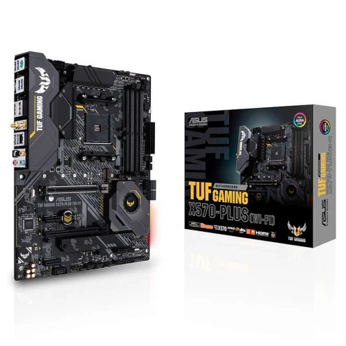 CARTE MERE ASUS TUF GAMING X570-PLUS (WI-FI) DDR4 - Socket AM4 - ATX - PCIe 4.0