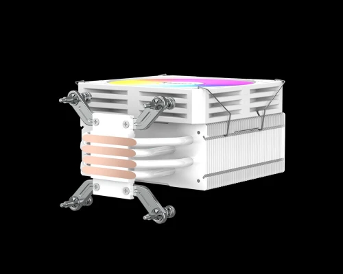 CPU AIR COOLING Raidmax AC1204KPW ARGB Blanc - Refroidissement Performant et Esthétique Épurée
