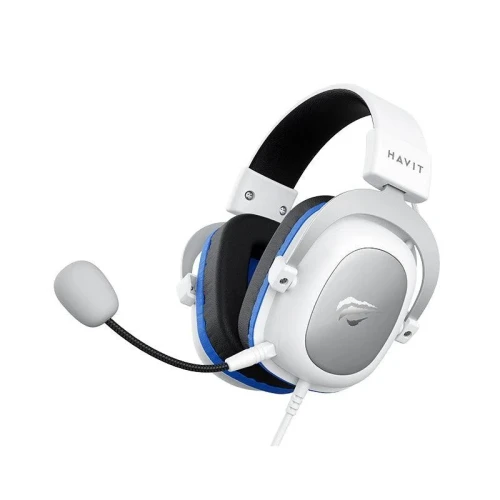 CASQUE HAVIT H2002D GAMING HEADSET 3.5MM WHITE