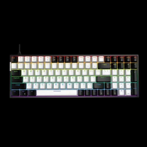 CLAVIER Mécanique JEDEL KL160 100% RGB RED SWITCH