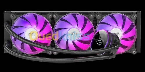 WATER COOLING MARS GAMING ML-LCD 360 BLACK