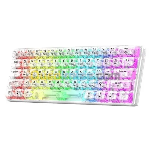 CLAVIER MECANIQUE MAGMA FIORA F61CT CRYSTAL 60% WIRELESS RGB 