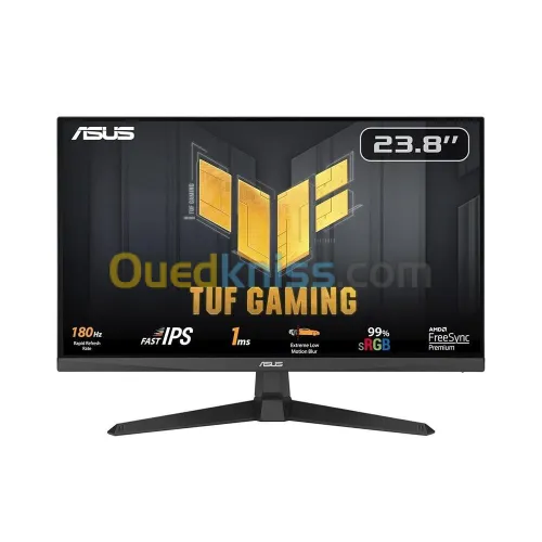 ECRAN ASUS TUF VG249QL3A 24" IPS 180HZ 1MS FULL HD STAND ADJUSTABLE