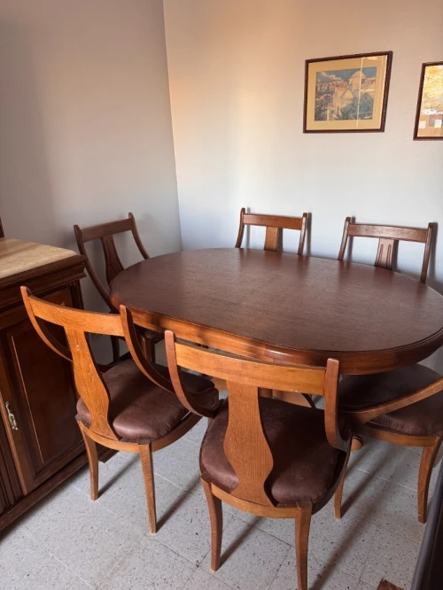 Salle a manger en bois massif