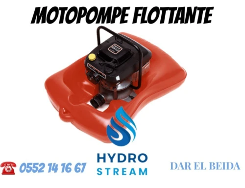 MOTO POMPE EAU _ FLOTTANTE _TRACTABLE _ GROUPE MOTOPOMPE VERTICAL HORIZONTALE IMMERGÉ 