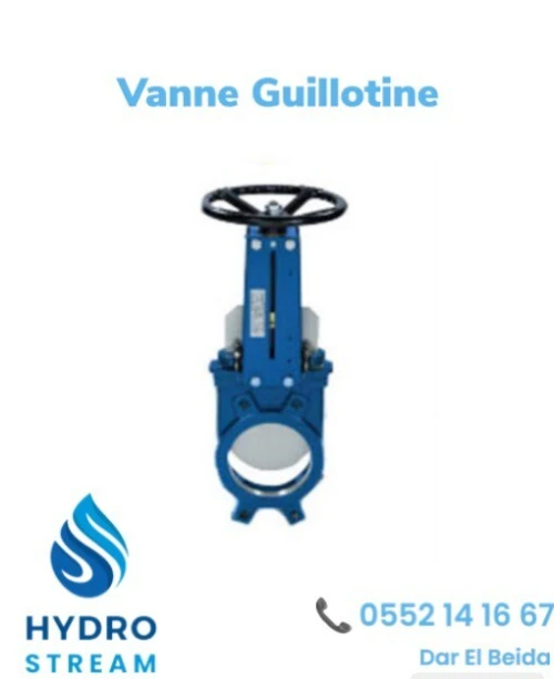 VANNE VAPEUR VANNE A OPERCULE BRIDE Guillotine  Sphérique Drainage