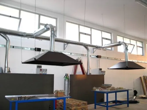 Ventilation et extraction et traitement dair