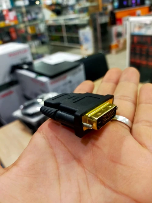 Adaptateur DVI 24P+1_Male/HDMI Female