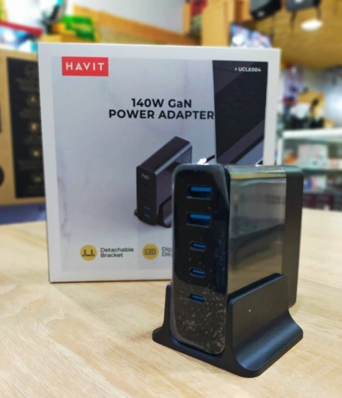 Chargeur USB HAVIT HV-UCLE004 (02USB_03 PD_Aficheur)