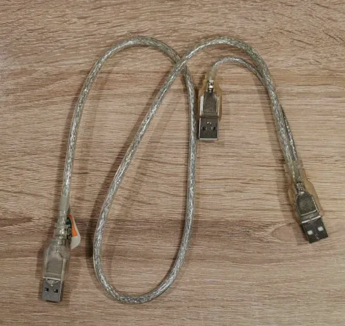 Cable USB 2.0 Male/02 USB Male  