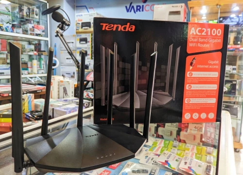 Point d'Acces Tenda AC23 AC2100 7x5dbi Gigabit Double Bande