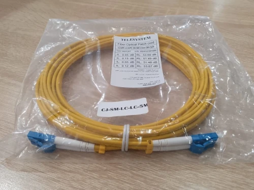 Cable Jarretiere Monomode LC/LC Duplex 5M