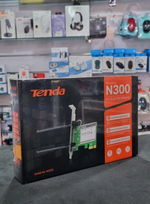 Carte Réseau WiFi PCI-E TENDA W322E N300Mbps 