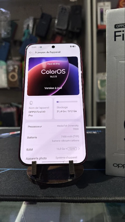 OPPO Find X9 Pro 16/512GB ETAT NEUF AVEC BOITE
