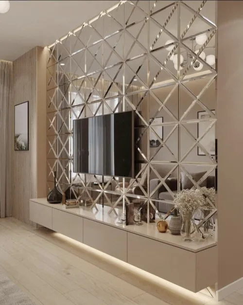 Décoration murales.. moulures, miroir biseauté..بديل الرخام و الخشب