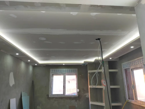 Placo plâtre :plafond , séparation et décoration 