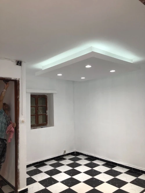 Placo plâtre :plafond , séparation et décoration 