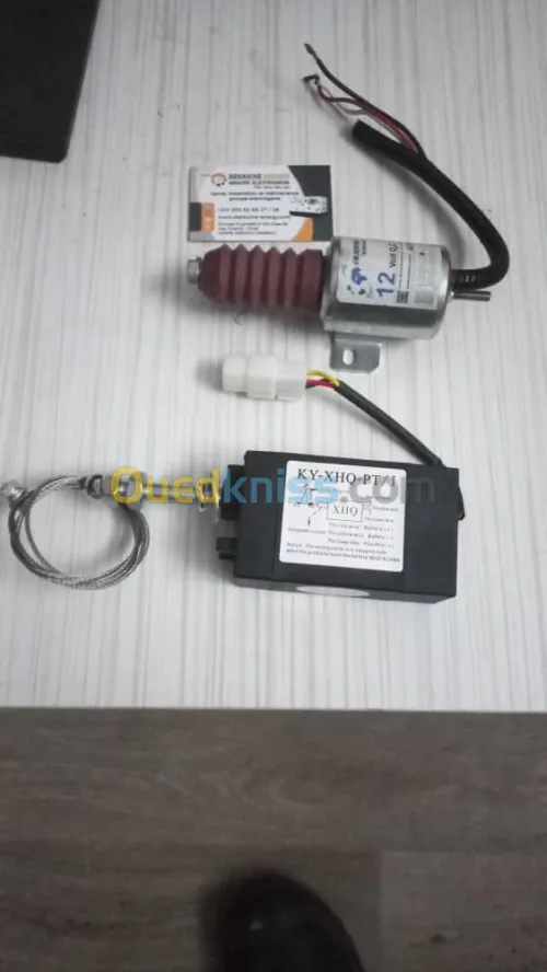 stop moteur 12V/24V