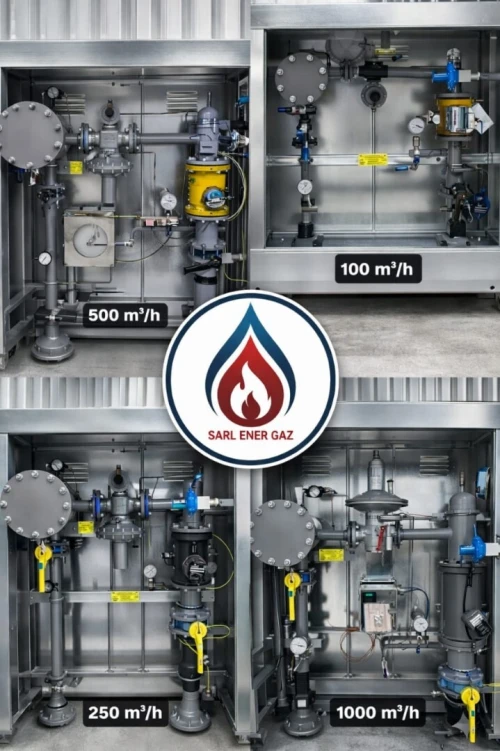 POSTES DE DETENTE GAZ TYPE CHAUFFERIE