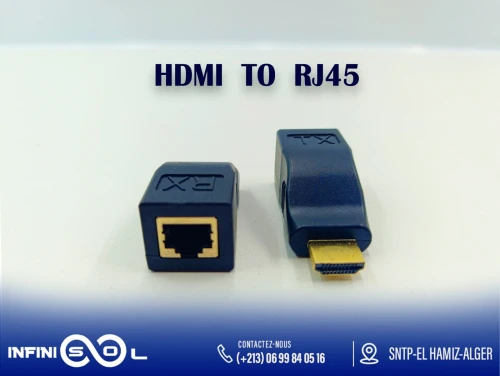 Adaptateurs HDMI/VGA/RJ45
