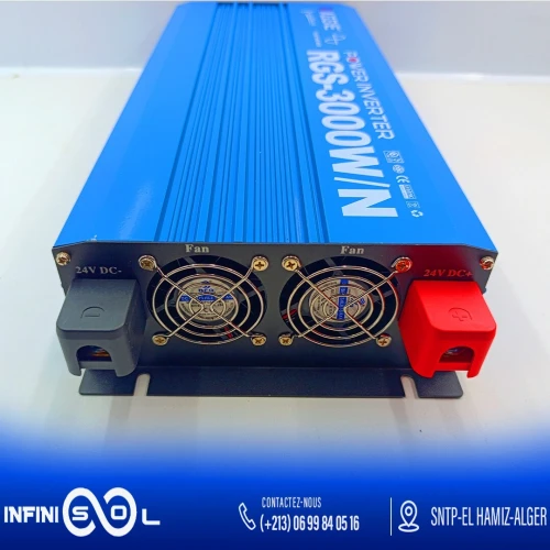 INVERTISSEUR 24V-220V 3000W PURE SINE
