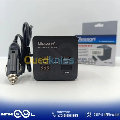 invertisseur 12V/220V 150w
