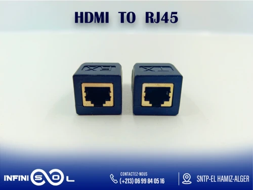 Adaptateurs HDMI/VGA/RJ45