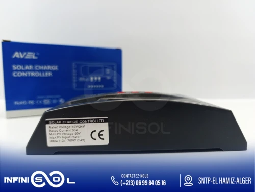 Régulateur de charge 12/24V 30A