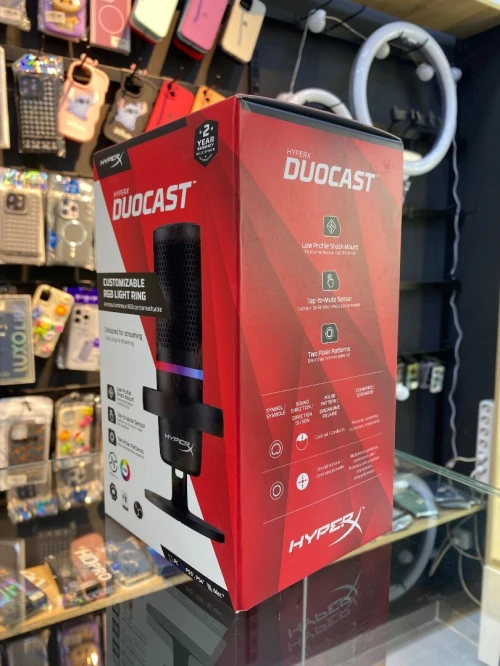 Microphone HyperX DuoCast RGB