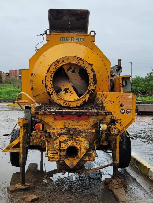 Pompe a béton hydrolique mecbo