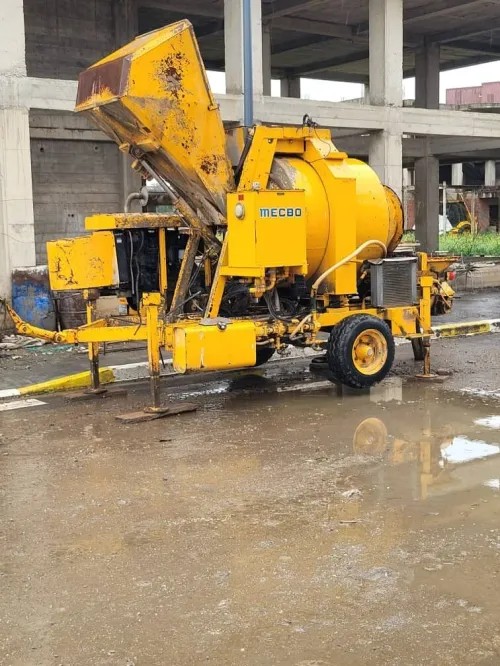 Pompe a béton hydrolique mecbo