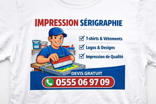 Sérigraphie / impression sur textile personnalisée