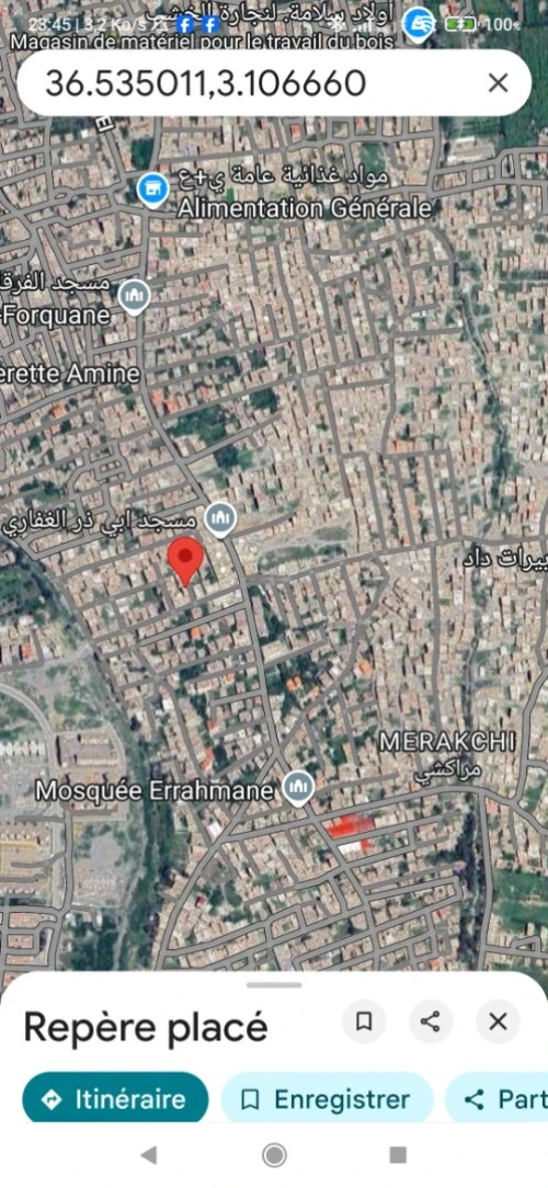 Vente Terrain Blida Ouled selama