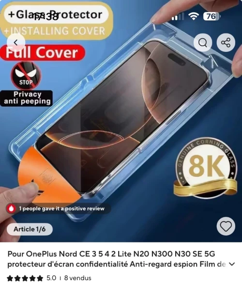 Oneplus Nord CE5 - Lot protection