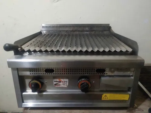 Grill pierre volcanique