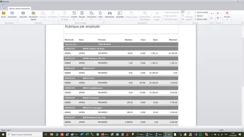 Logiciel Easy-Paie Pro - برنامج إدارة الأجور والعمال