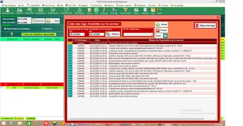 LOGICIEL GESTION HÔTELIÈRE COMPLÈTE  - برنامج لتسيير الفندقي