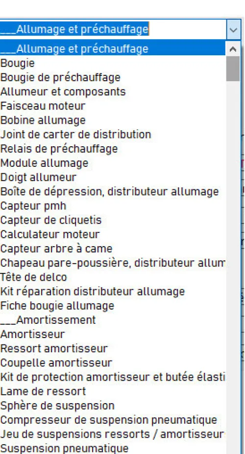 Logiciel Easy-Auto P.R - برنامج  خاص بقطع غيار السيارات - Version Starter 