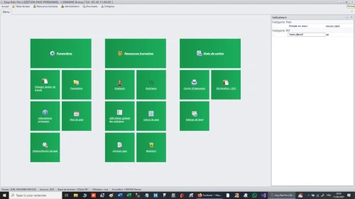 Logiciel Easy-Paie Pro - برنامج إدارة الأجور والعمال