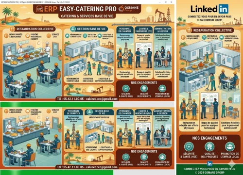 EASY-CATERING PRO (Version 2026) Gestion base de vie