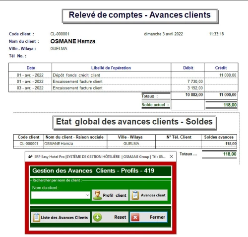 ERP EASY-HOTEL PRO PMS - برنامج التسيير الفندقي الشامل